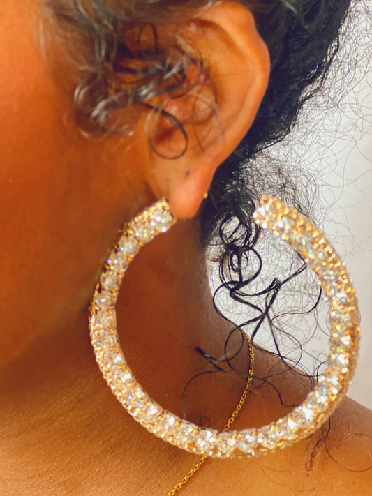 DUBAI HOOPZ - GOLD