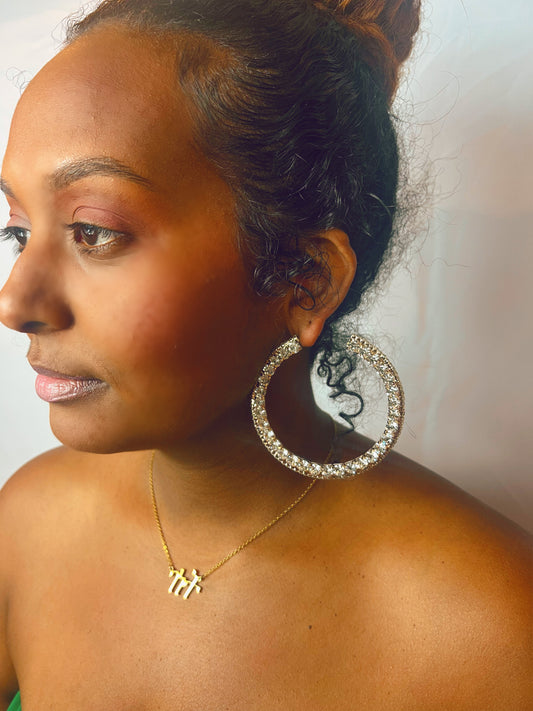 DUBAI HOOPZ - SILVER